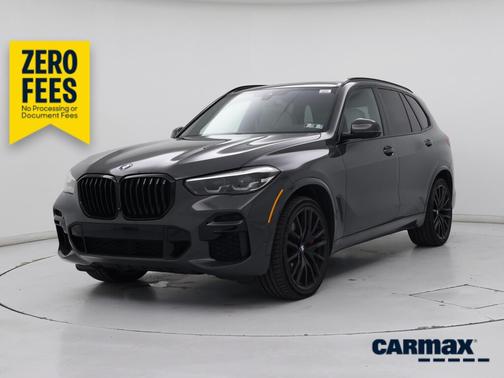 Gray 2022 BMW X5 M50i