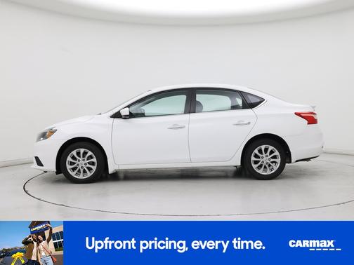 White 2019 Nissan Sentra SV