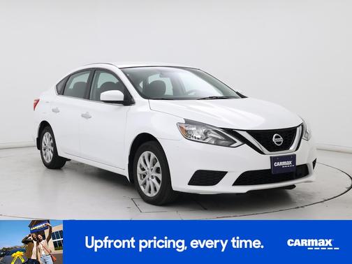 White 2019 Nissan Sentra SV
