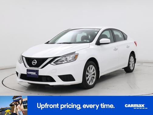 White 2019 Nissan Sentra SV