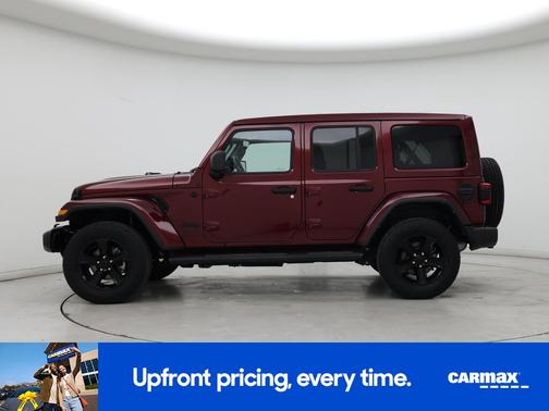 Burgundy 2022 Jeep Wrangler Unlimited Sahara Altitude