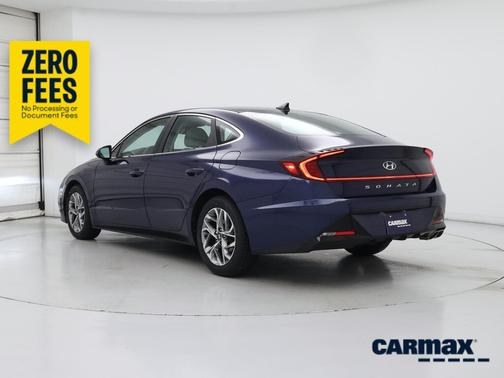Blue 2020 Hyundai SONATA SEL