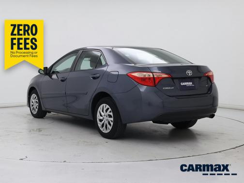 Blue 2018 Toyota Corolla LE