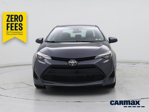 Blue 2018 Toyota Corolla LE