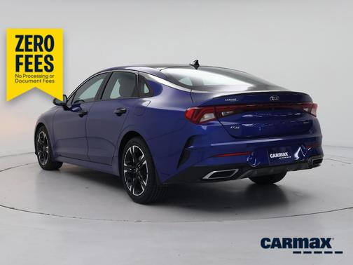 Blue 2021 Kia K5 GT-Line