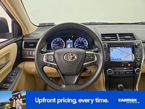 Red 2015 Toyota Camry XLE