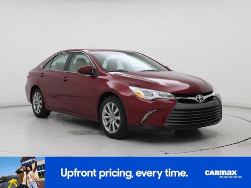 Red 2015 Toyota Camry XLE