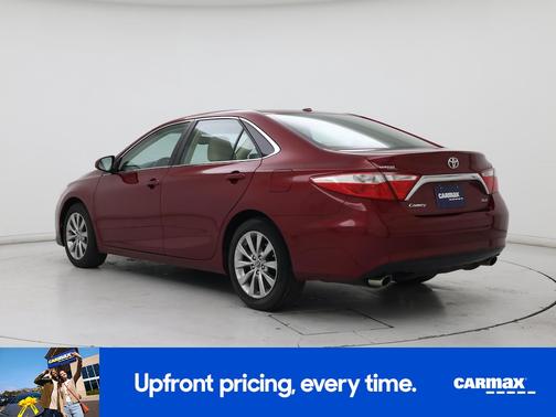 Red 2015 Toyota Camry XLE