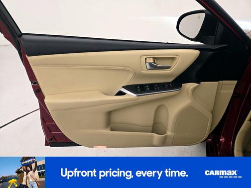 Red 2015 Toyota Camry XLE