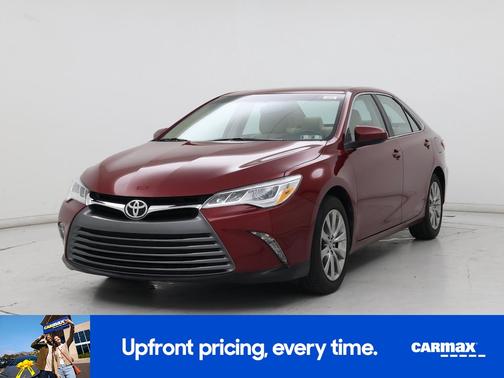 Red 2015 Toyota Camry XLE