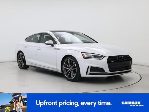 White 2018 Audi S5 Premium Plus