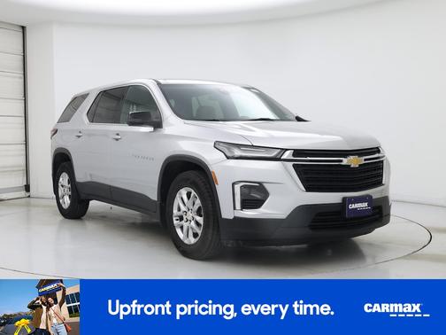 Silver 2022 Chevrolet Traverse LS