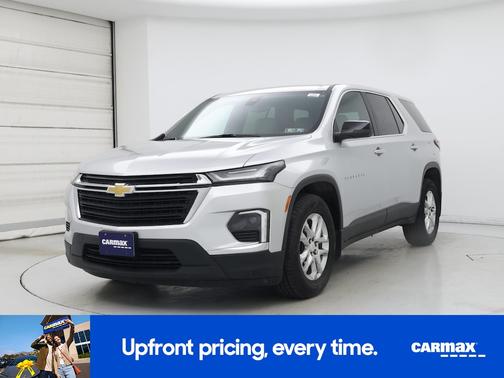 Silver 2022 Chevrolet Traverse LS