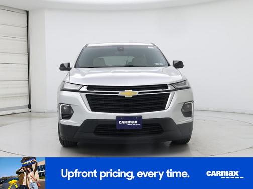 Silver 2022 Chevrolet Traverse LS