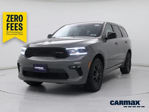Gray 2021 Dodge Durango SXT Plus