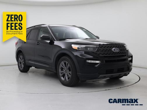 Black 2022 Ford Explorer XLT