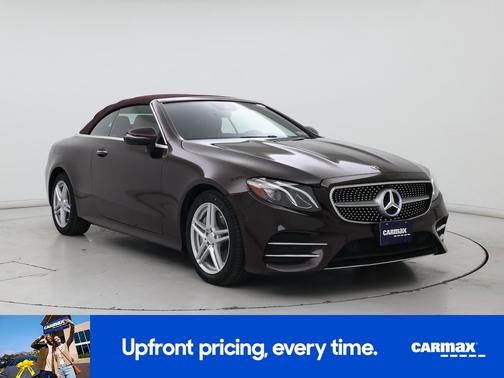 Burgundy 2019 Mercedes-Benz E-Class