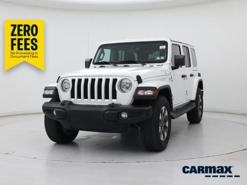 White 2022 Jeep Wrangler Unlimited Sahara