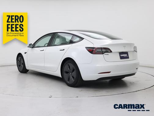 White 2021 Tesla Model 3 Standard Range Plus