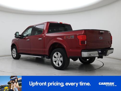 Burgundy 2018 Ford F-150 Lariat