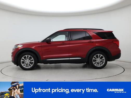 Red 2020 Ford Explorer XLT