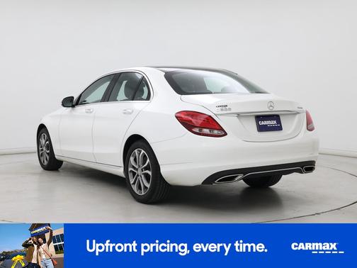 White 2017 Mercedes-Benz C-Class