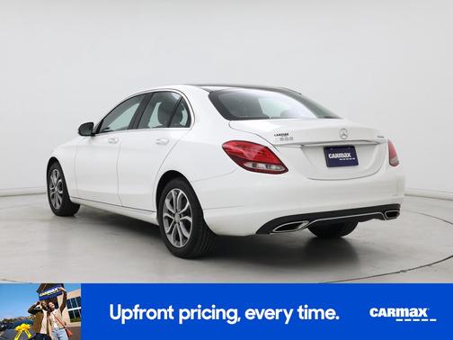 White 2017 Mercedes-Benz C-Class
