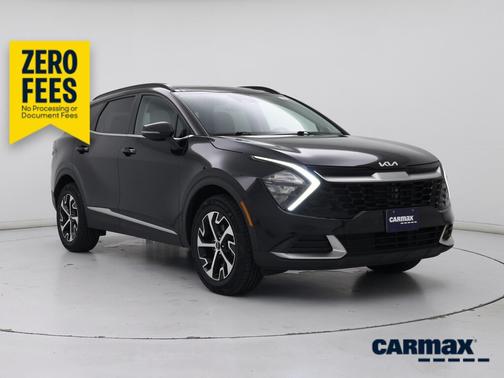 Black 2023 Kia Sportage Hybrid EX