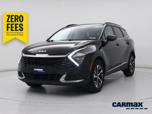 Black 2023 Kia Sportage Hybrid EX