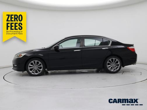 Black 2015 Honda Accord Sport