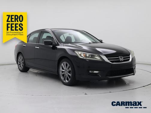 Black 2015 Honda Accord Sport