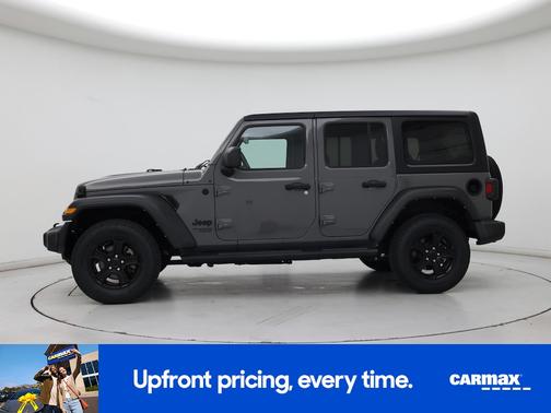 Gray 2021 Jeep Wrangler Unlimited Sport