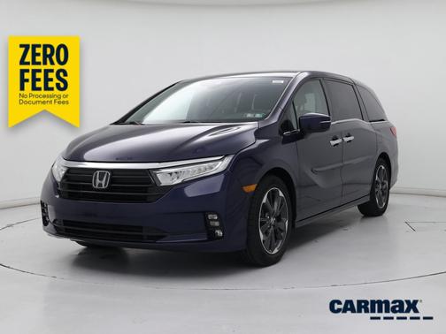 Blue 2022 Honda Odyssey Elite