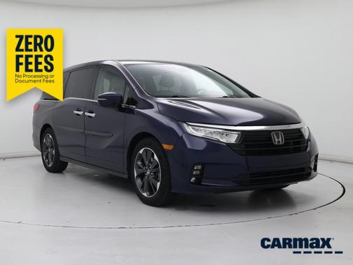 Blue 2022 Honda Odyssey Elite
