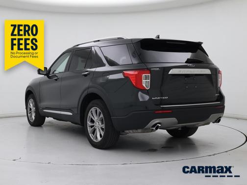 Green 2022 Ford Explorer Limited