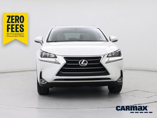 White 2017 Lexus NX 200t
