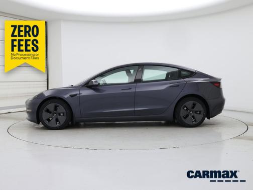 Gray 2023 Tesla Model 3 Long Range