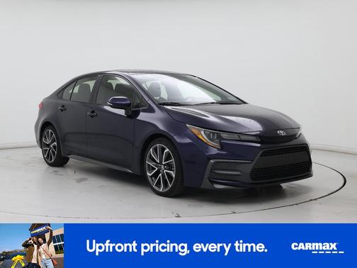 Blue 2020 Toyota Corolla SE