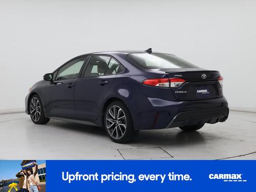 Blue 2020 Toyota Corolla SE