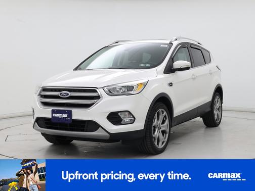 White 2017 Ford Escape Titanium