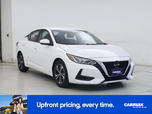 White 2023 Nissan Sentra SV