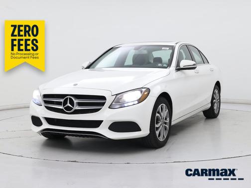 White 2018 Mercedes-Benz C-Class