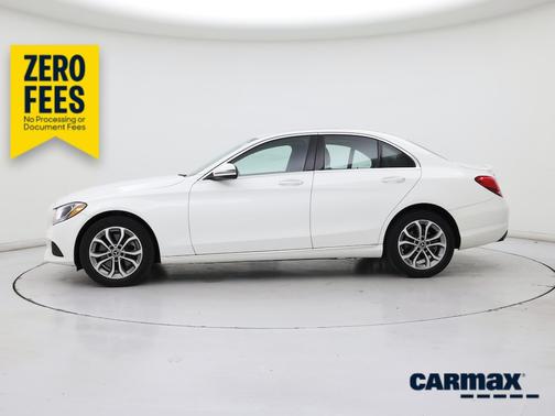 White 2018 Mercedes-Benz C-Class