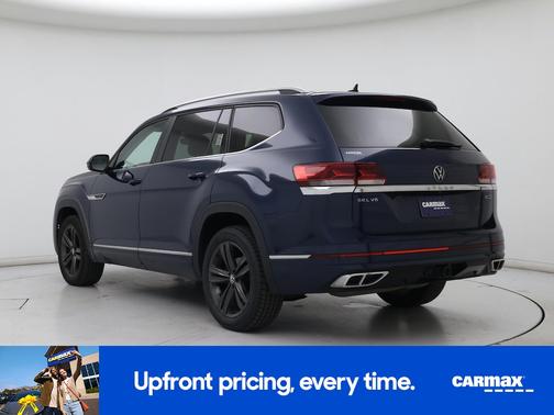 Blue 2022 Volkswagen Atlas SEL R-Line