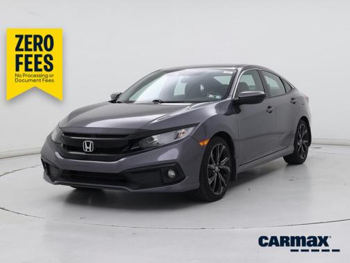 Gray 2020 Honda Civic Sport