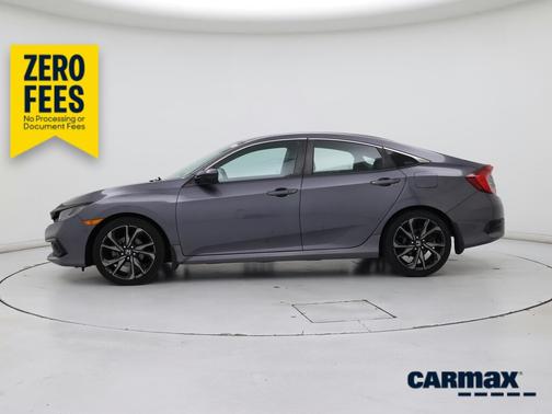 Gray 2020 Honda Civic Sport