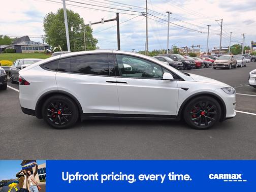 White 2022 Tesla Model X Plaid