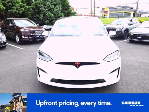 White 2022 Tesla Model X Plaid