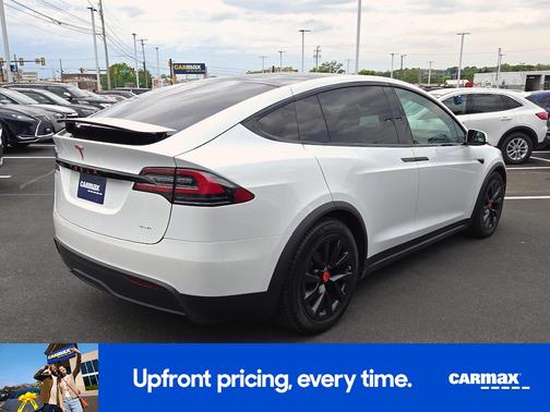 White 2022 Tesla Model X Plaid