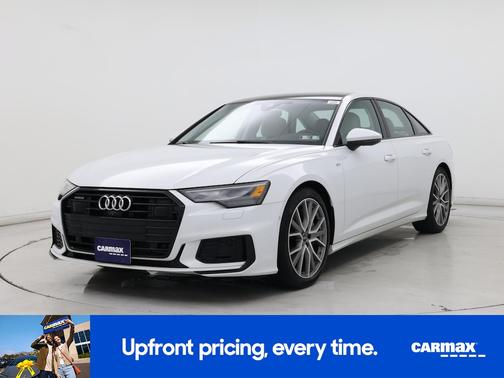 White 2023 Audi A6 Premium Plus